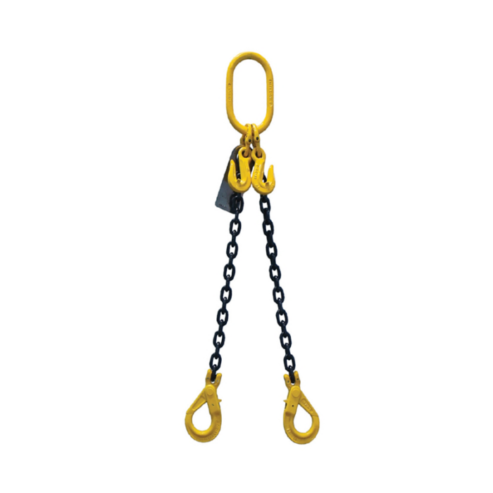 Гинжин тэнжээ - G80, 2 салаа, Ø08мм, L- 10м, 90º - 17500кг, 60º - 21250кг (Chain with 2 legs)
