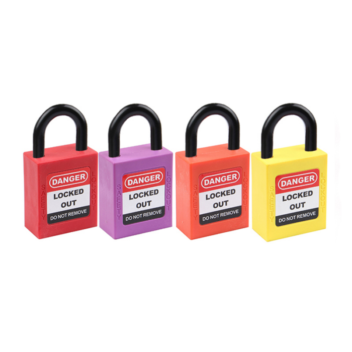 Аюулгүйн цоож 6мм /4 өнгийн (Safety Padlock-EB type, Zinc alloy cylinder, 2 keys/lock)