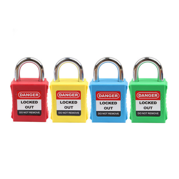 Аюулгүйн цоож 6мм (Safety Padlock-Short steel shackle 25 length, EB type, Zinc alloy cylinder, 2 keys/lock