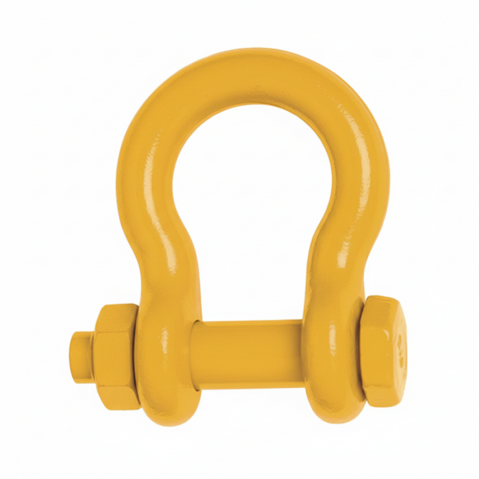 Ган сэнж (боолттой) - 12000кг (Bolt Type Anchor Shackle, H.D.G), Safety Factor: 7:6