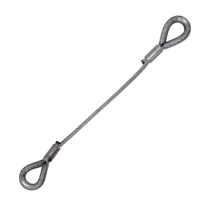 Строп тэнжээ - 1 салаа, 5000кг, 3м /Ø28мм (Wire Rope Sling)